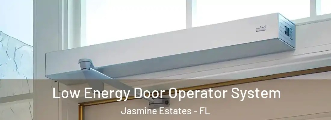  Low Energy Door Operator System Jasmine Estates - FL